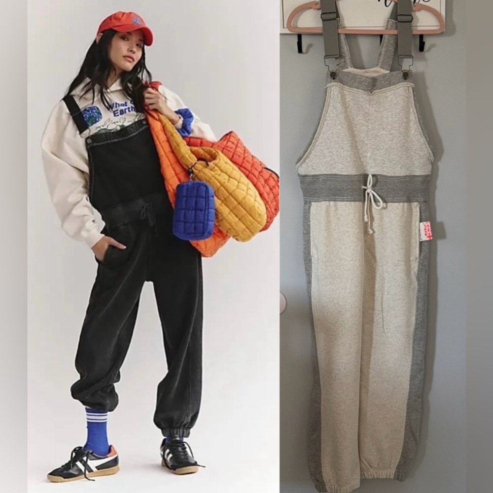 FP Movement Making It Overalls Heather
Grey Combo Size Medium